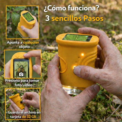 MiniExplorateur™ Microscopio de Exploración 4K